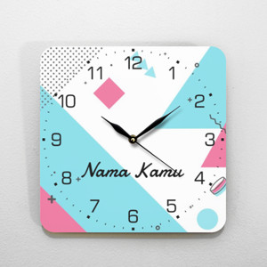 Jam Dinding Full Color