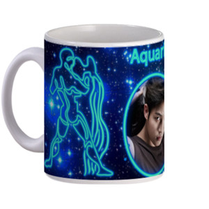 Aquarius Blue Zodiac