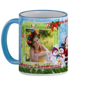 Christmas Santa Snowman