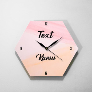 Jam Dinding Template - Dekorasi 1